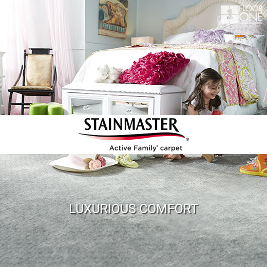 Stainmaster Stain resistant active family carpet